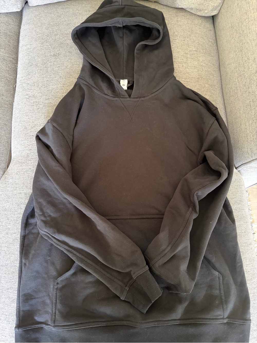 lululemon athletica Black Hooded Sweatshirt